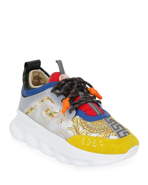 men versace chain reaction|Versace chain reaction sneakers price.